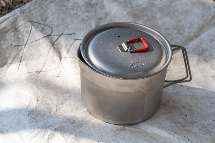 Lightweight backpacking pot best sale